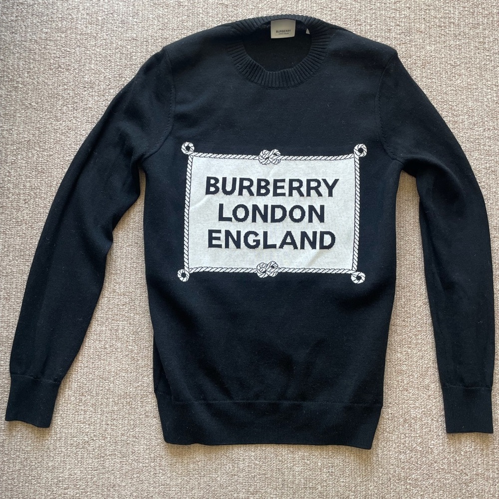 Burberry Black Sweater